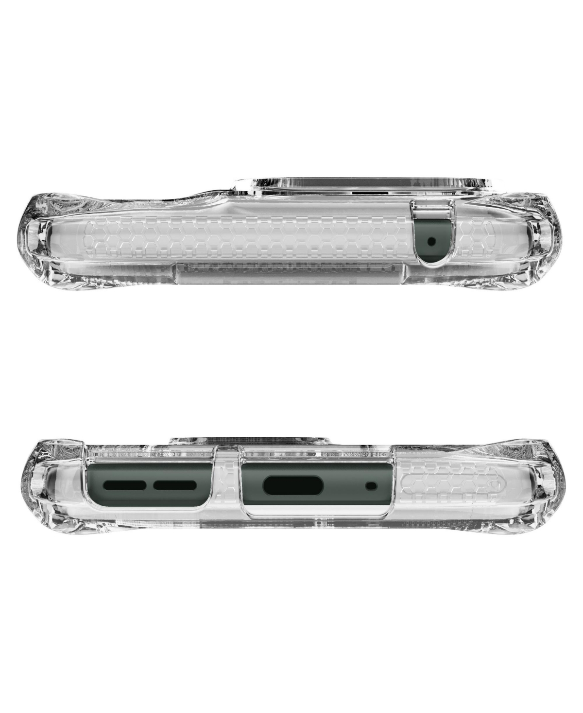 ITSkins Spectrum R Clear Drop-Tested Case for Motorola Moto Edge (2025)