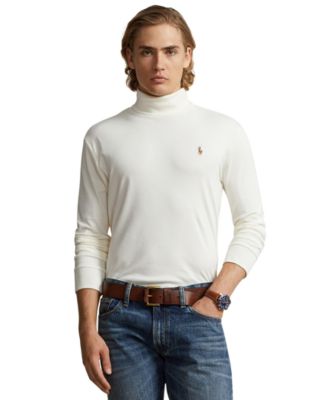 Men's Soft Cotton Turtleneck Sweater