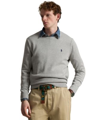 Men's Cotton Crewneck Sweater