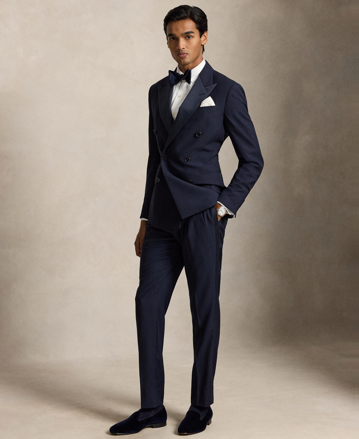 Polo Ralph Lauren Men's Classic-Fit Poplin Tuxedo Shirt