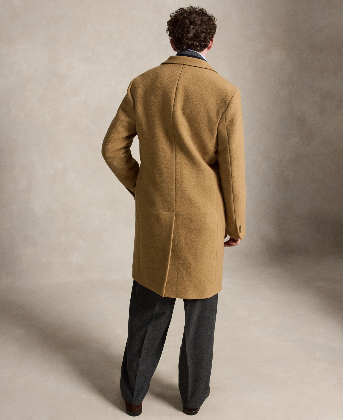 Polo Ralph Lauren Men's Tailored Melton Topcoat
