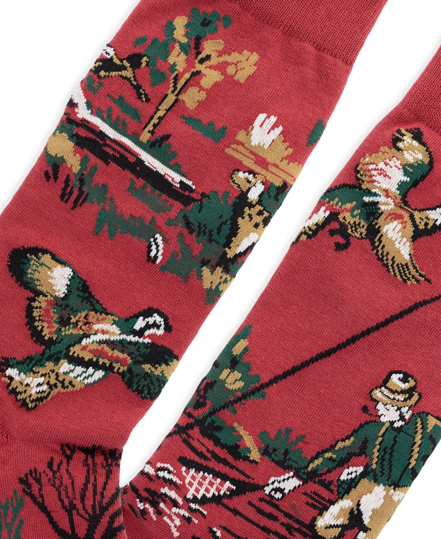 Носки Novelty для мужчин, средней высоты — Polo Ralph Lauren, цвет: Красный — фото 2