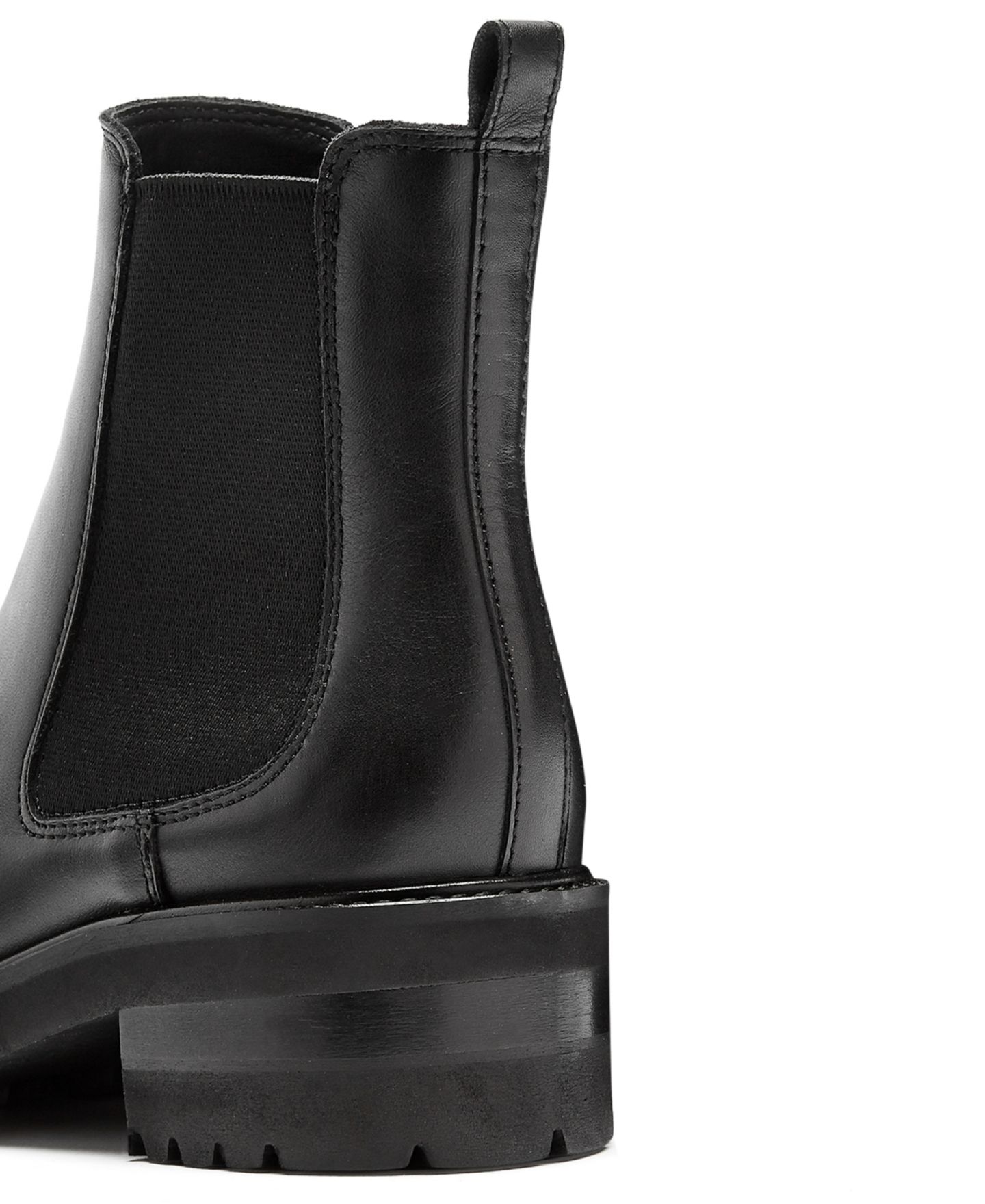 Женские ботинки La Canadienne Cye City Dry Chelsea Booties, цвет: Чёрный кожаный — фото 4
