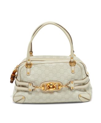 Women's Large Wave Guccissima Leather Boston Satchel