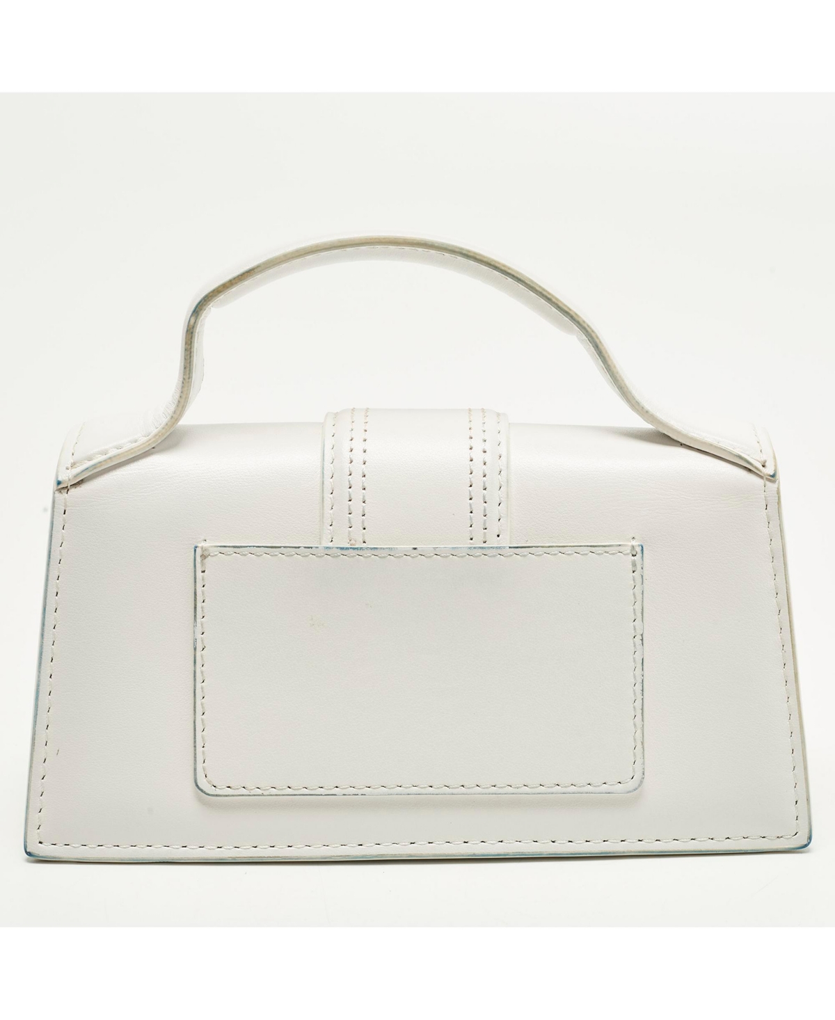 Pre-Owned Jacquemus Women's Le Bambino Mini Leather Top Handle Bag