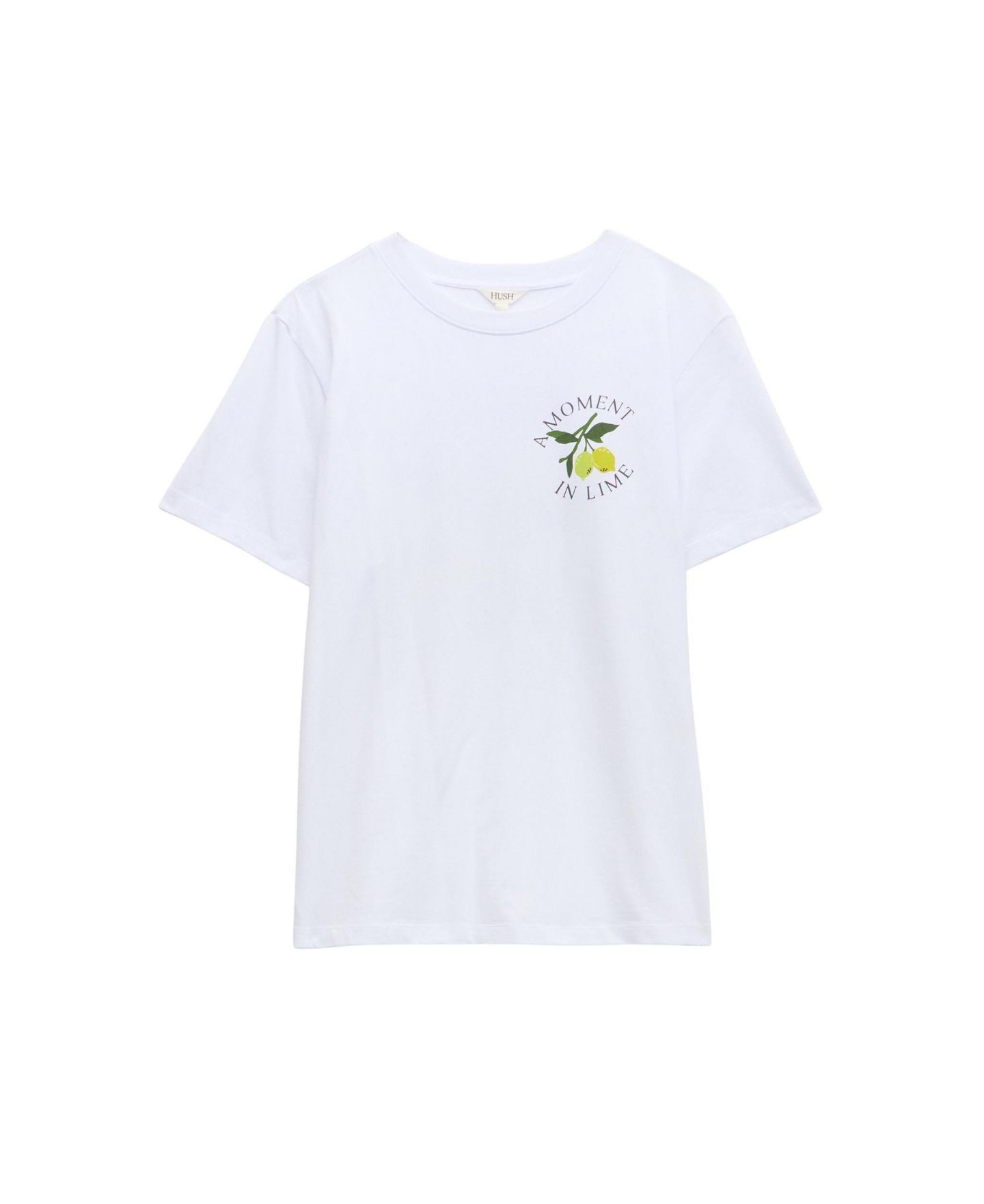 Женская футболка Hush 100% Cotton Short Sleeve, цвет: Белый — фото 5