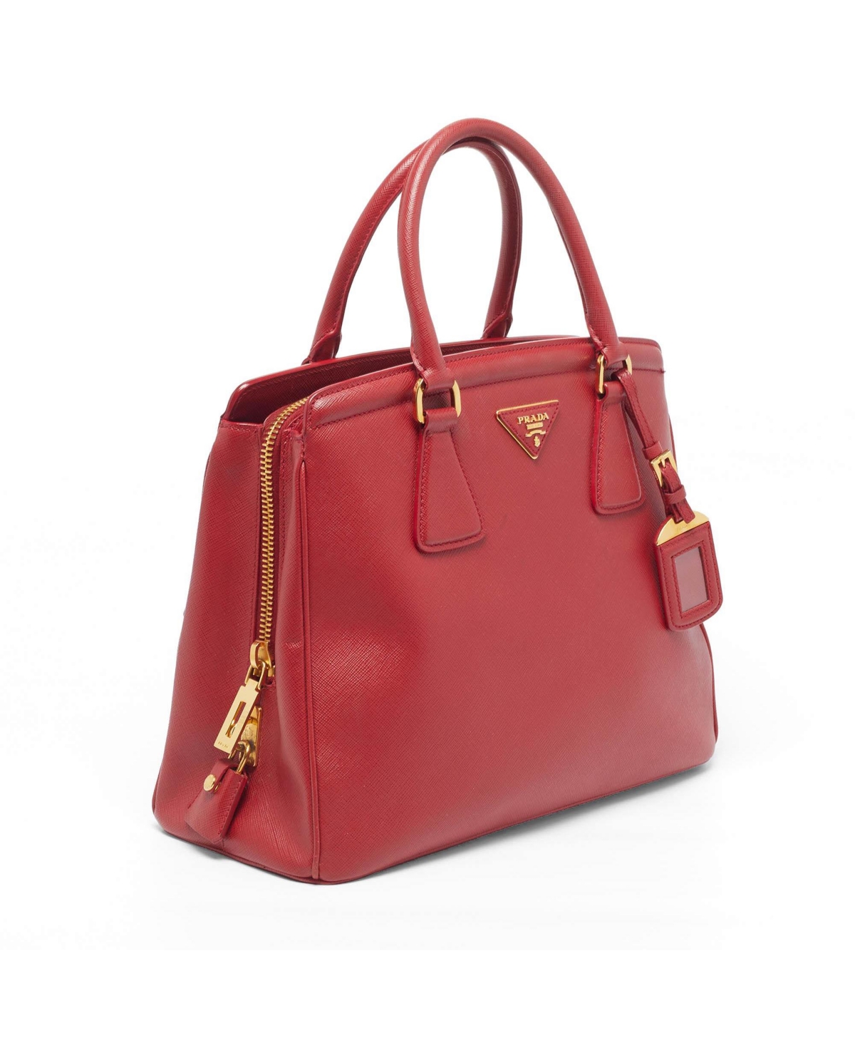 Pre-Owned Prada Women's Parabole Saffiano Lux Leather Tote