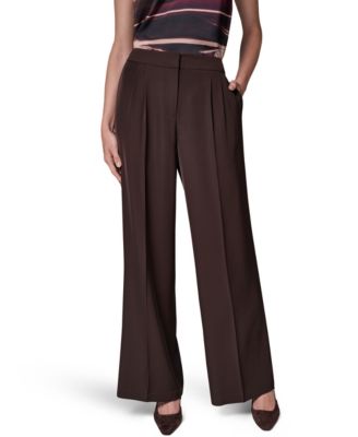 Women's High-Waisted Wide-Leg Pants
