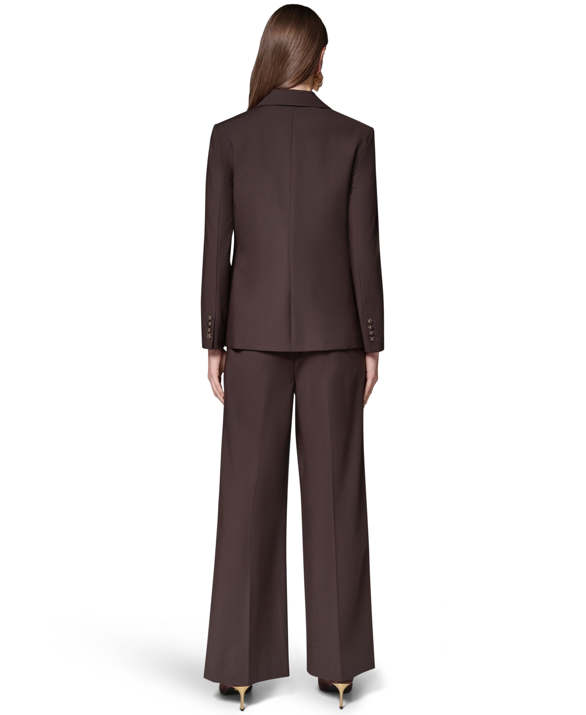 Donna Karan New York Women's DK892 Oversized Notch Lapel Blazer