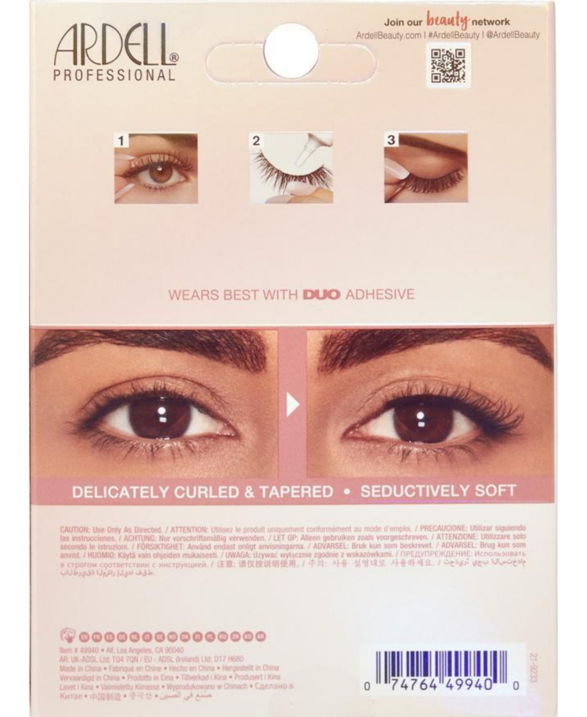 Ardell Naked Delicates Striplash, 4 pack
