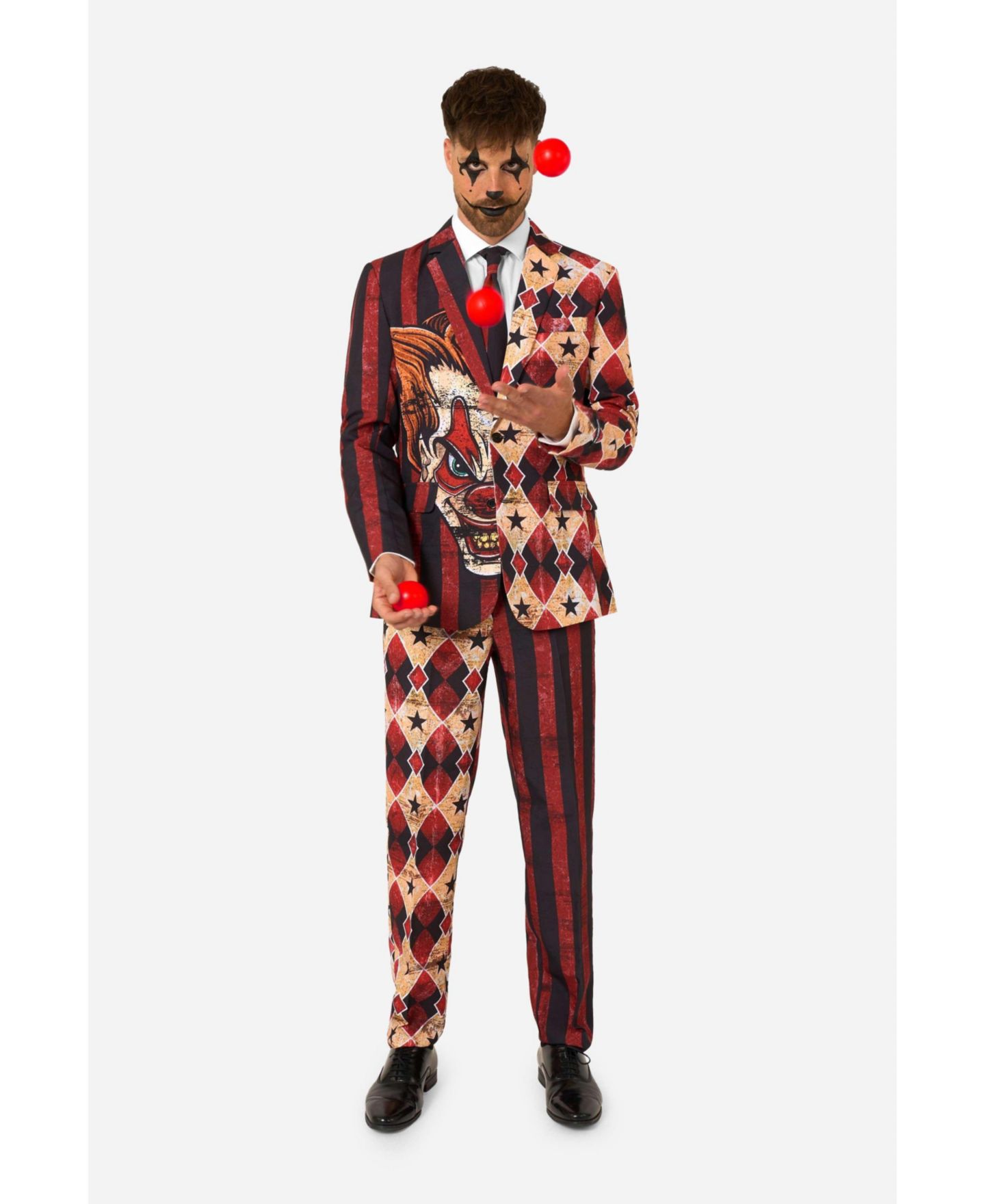 Suitmeister Men's Suits Scary Clown Red, цвет: Miscellaneous — фото 6