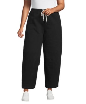 Plus Size Serious Sweats High-Rise Barrel Pants