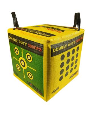 4-Sided Archery Target, Field Point Shooting Bag, Double Duty