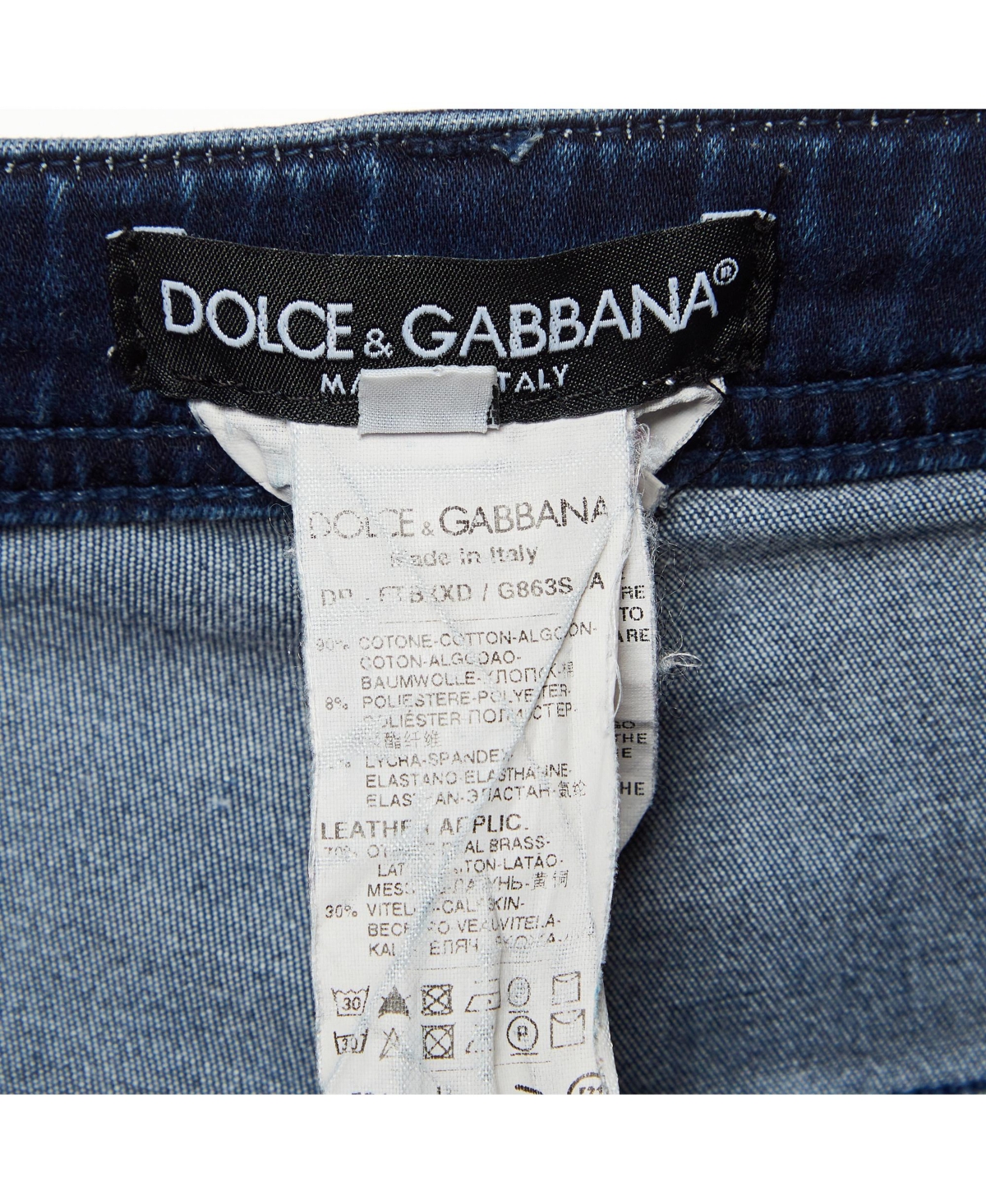Pre-Owned Dolce & Gabbana Women's Denim Cute Fit Jeans