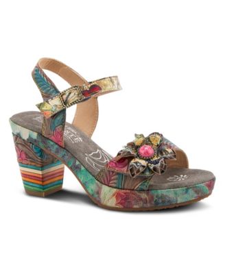 Women's Leilanie Platform Slingback with Buckle Closure