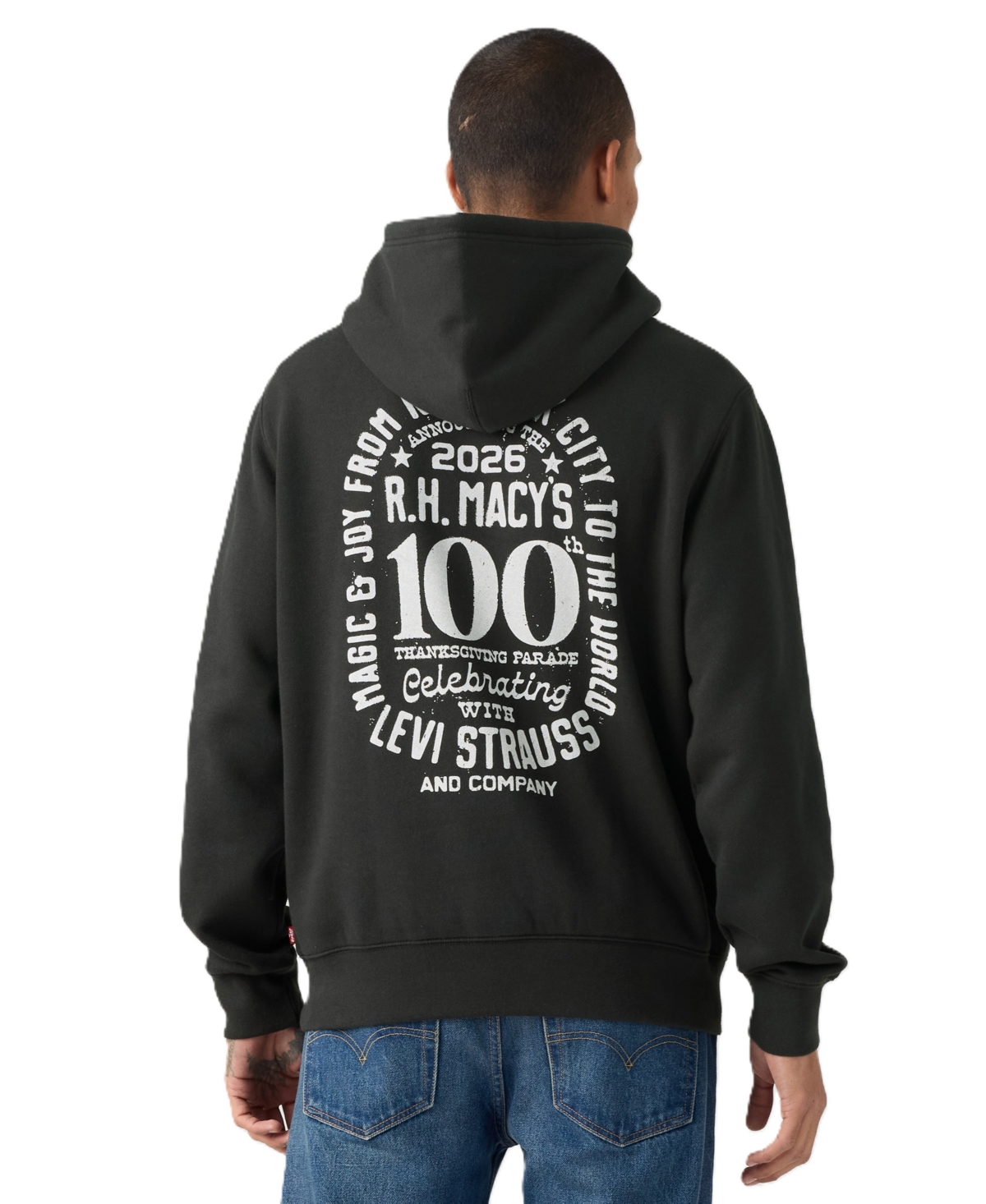 Levi's Men's Parade Graphic Zip Hoodie