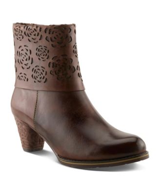 Women's Kissofarose Leather Ankle Boots