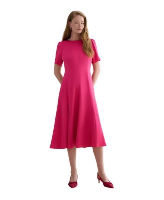 Women's Camille Satin Midi Dress