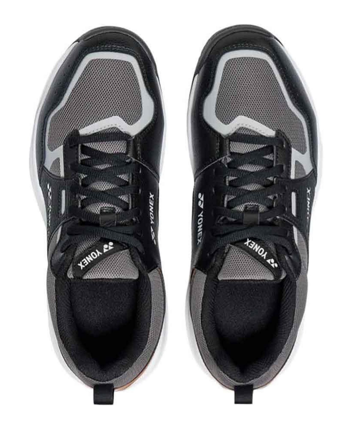 Мужские кроссовки Yonex Power Cushion Pro-Move Classic Tennis Shoes, цвет: Чёрный / Коричневый — фото 2