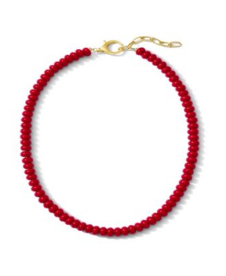 Red Gemstone Necklace
