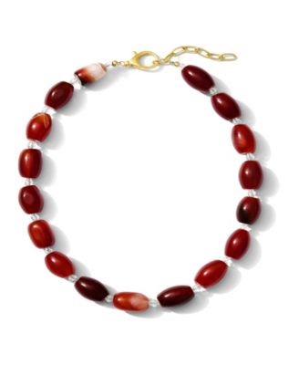 Red Beaded Necklace