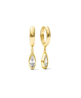 Thick Huggie Hoop Earrings