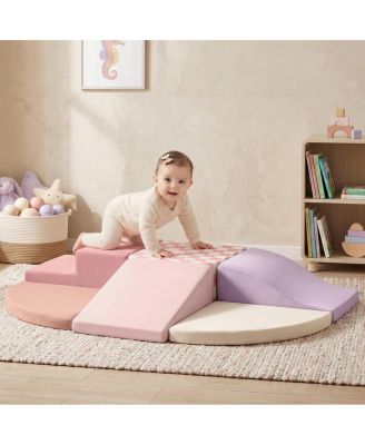 PlayNest Foam Indoor Climbing Blocks, 6-Piece Set
