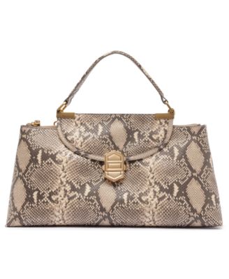 Everly Leather Large Satchel Handbag