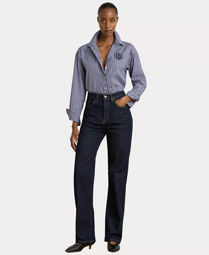 Women's High-Rise Straight-Leg Jeans - thumbnail 2