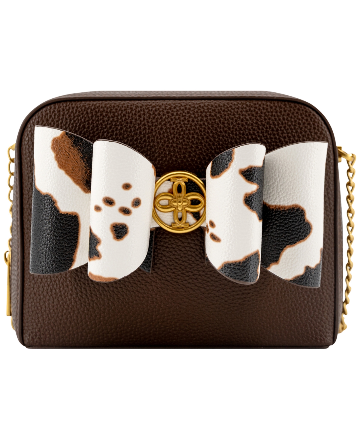 Like Dreams Moo Bow Mini Crossbody Handbag In Brown