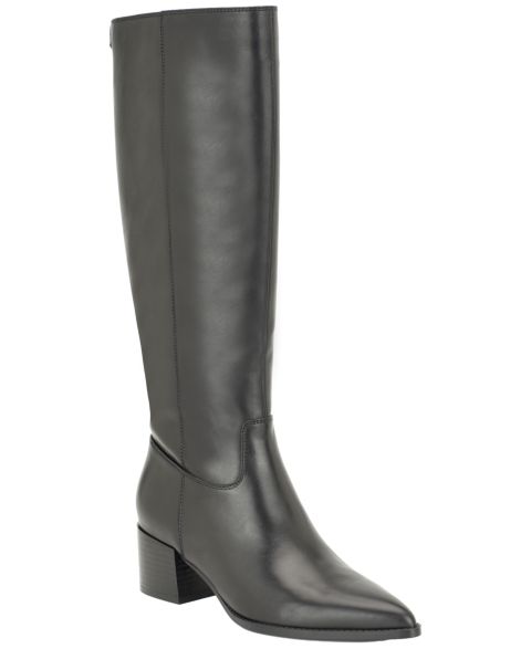 Женские ботинки Tommy Hilfiger Juletta Block Heel Tall, цвет: Чёрный