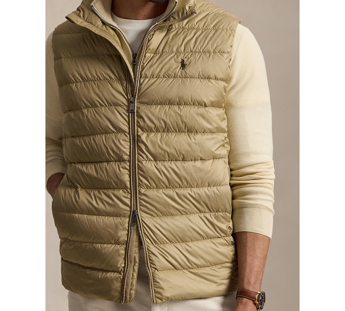 Polo Ralph Lauren Men's Big & Tall Colden Packable Down Vest