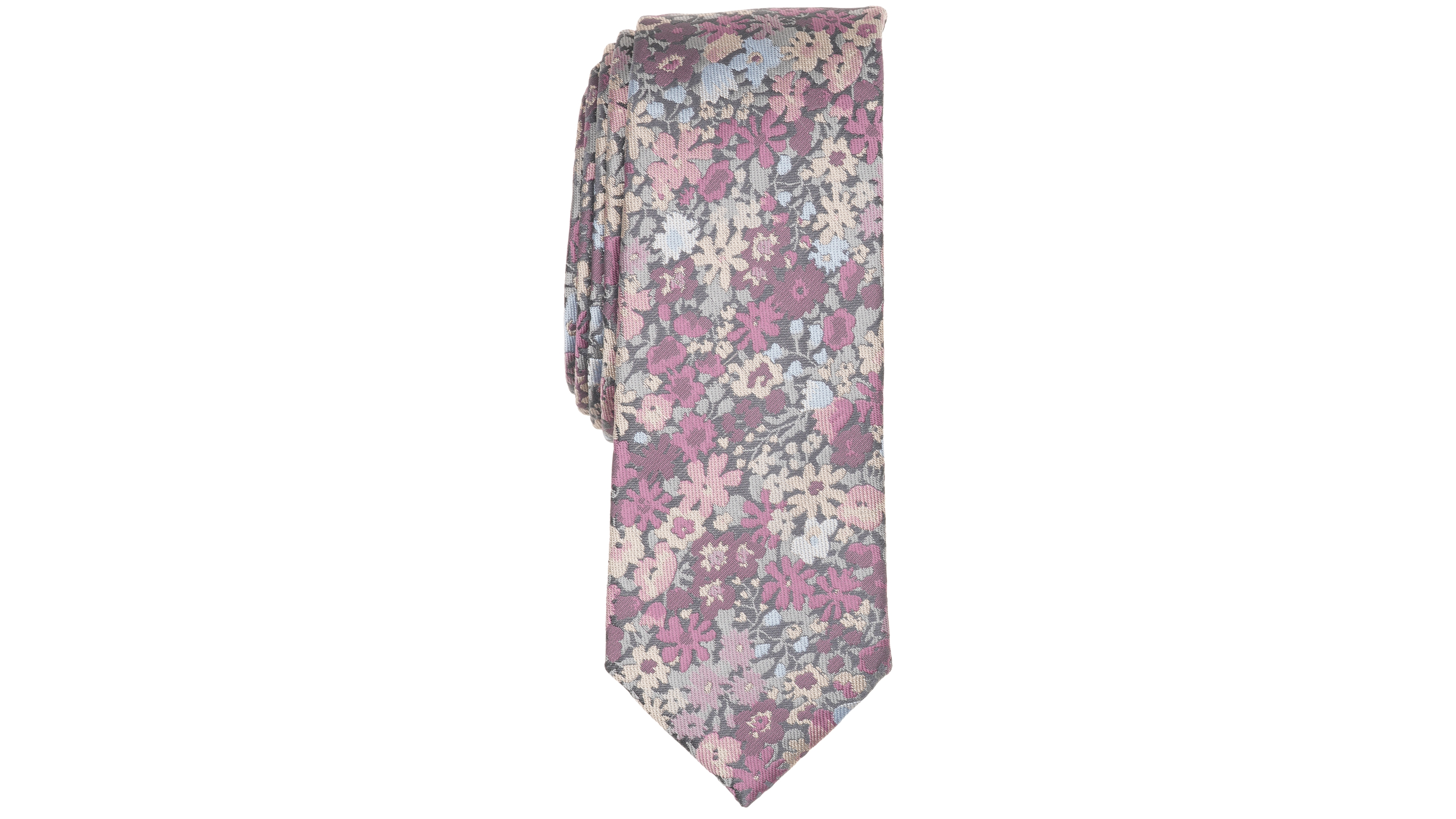 Bar Iii Men's Baxter Floral Slim Tie, Macy's Exclusive