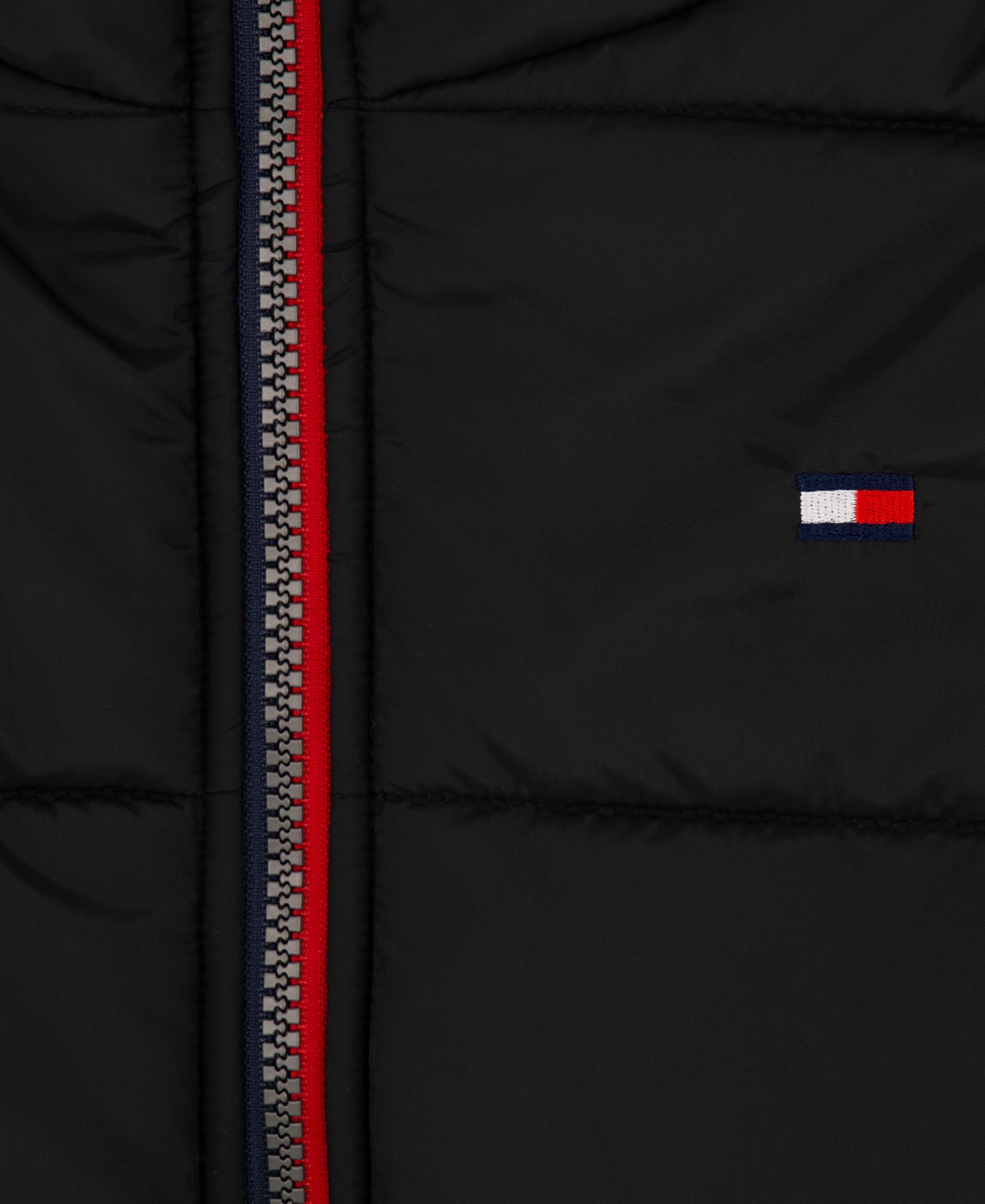 Куртка Tommy Hilfiger Logo Puffer для мальчиков, цвет: Чёрный — фото 6