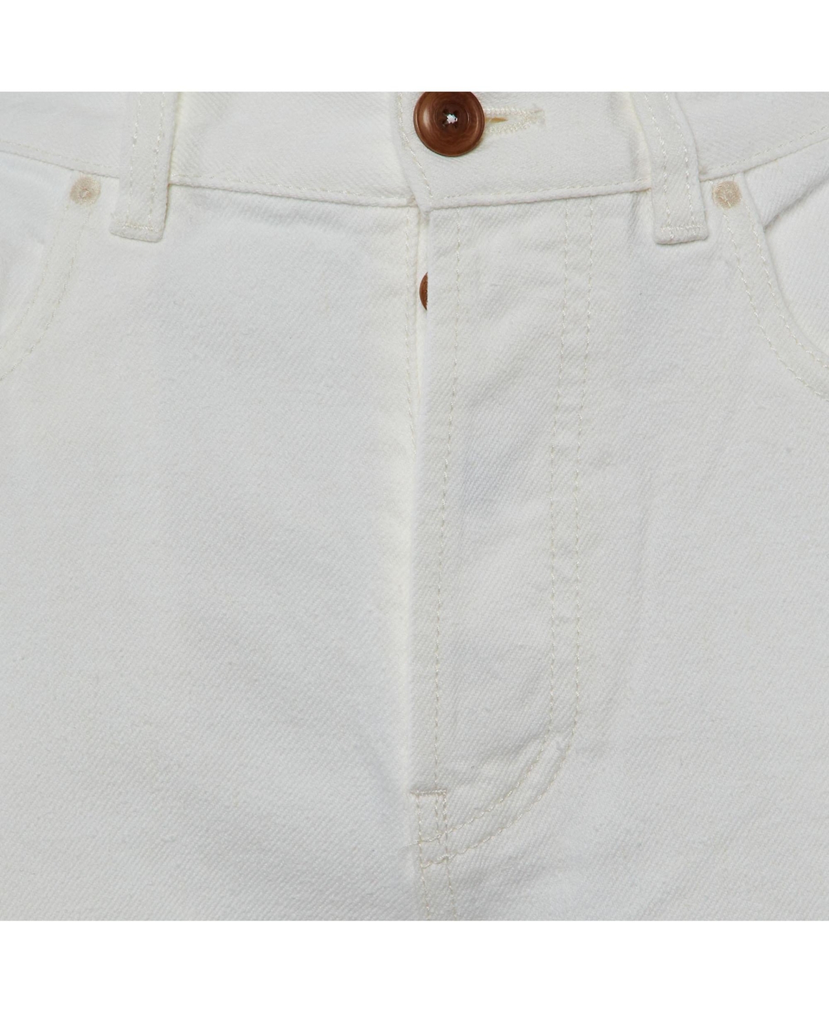Pre-Owned Chloe Women's Mid-Rise Straight-Leg Cotton-Blend Jeans