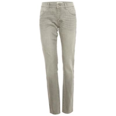 Women's Mid Rise Straight-Leg Embroidered Trim Jeans