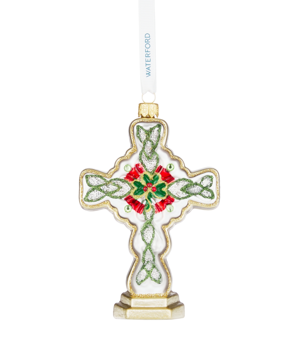 Waterford Holiday Heirlooms Standing Cross Ornament