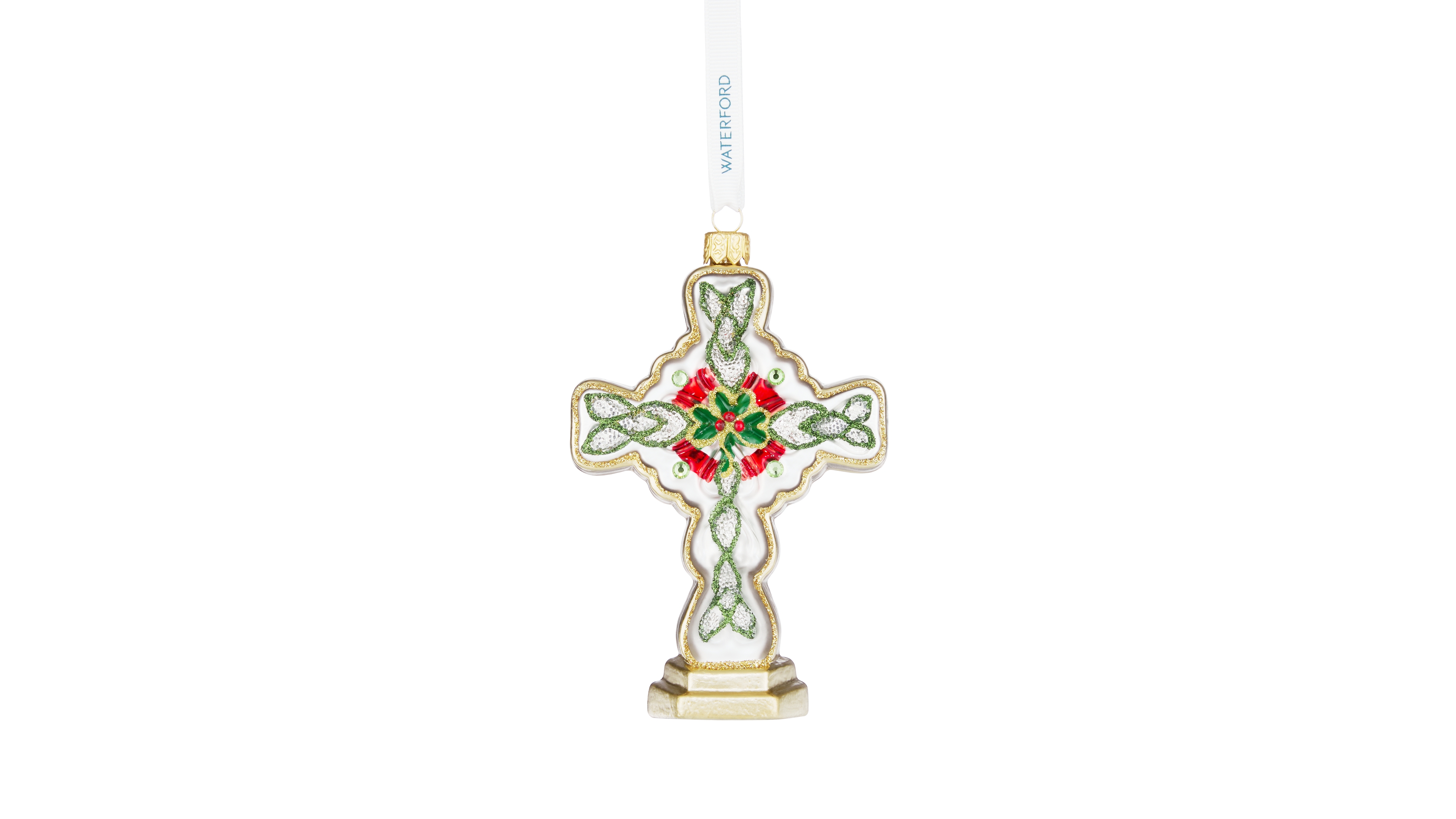 Waterford Holiday Heirlooms Standing Cross Ornament