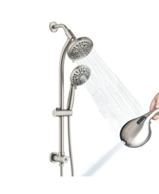 Handheld Rain Shower Head Slide Bar Pet Power Wash