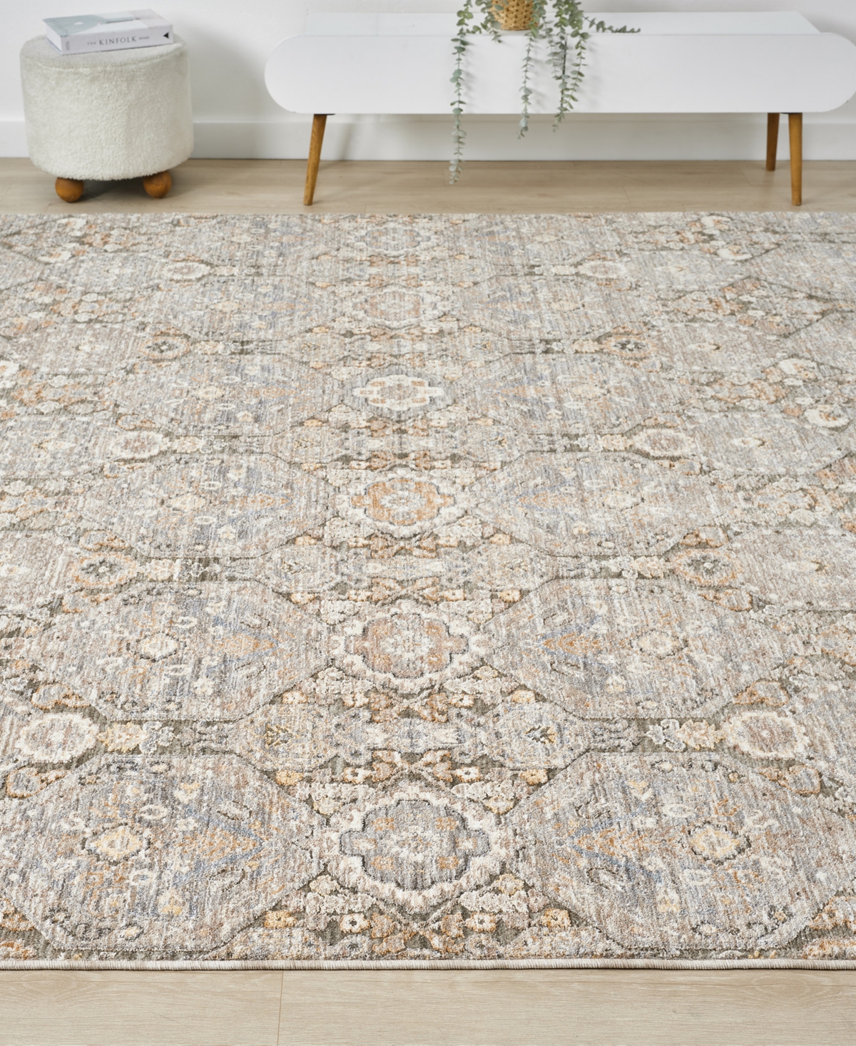 Lr Home Garza Vio-133 7'9" x 10' Area Rug