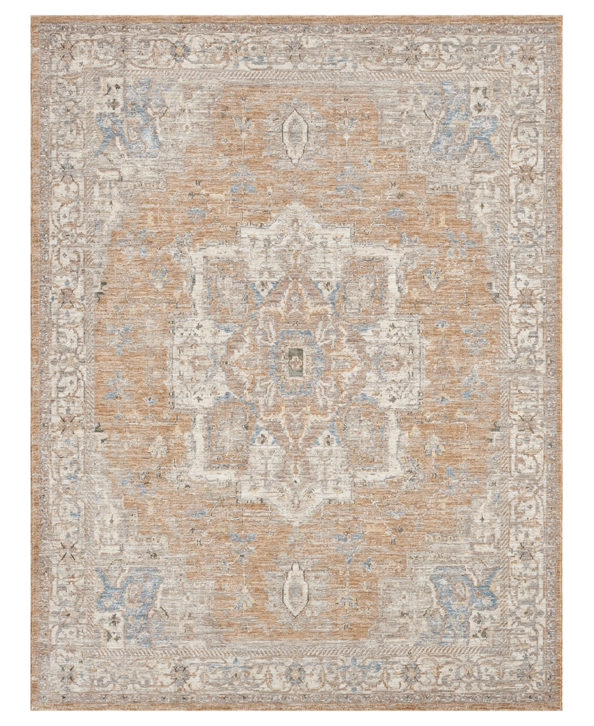 Lr Home Garza Vio-125 7'9" x 10' Area Rug