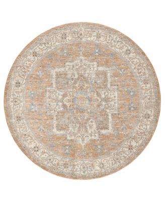 Garza VIO-125 6'6" x 6'6" Round Area Rug
