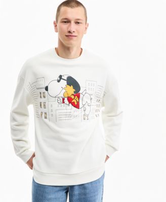 100th Thanksgiving Day Parade Adult Unisex Joe Cool Snoopy Balloon Crewneck Sweatshirt