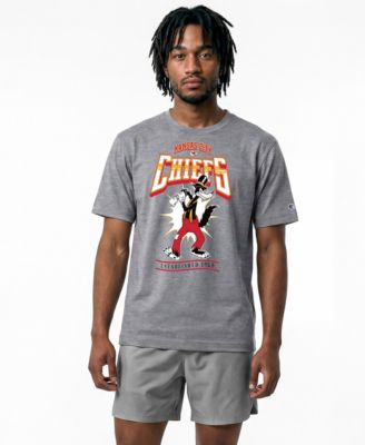 Men's Gray Kansas City Chiefs Disney X Champion All Star T-Shirt