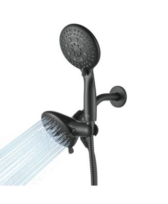 Dual Shower Head 2-in-1 Rainfall Handheld System