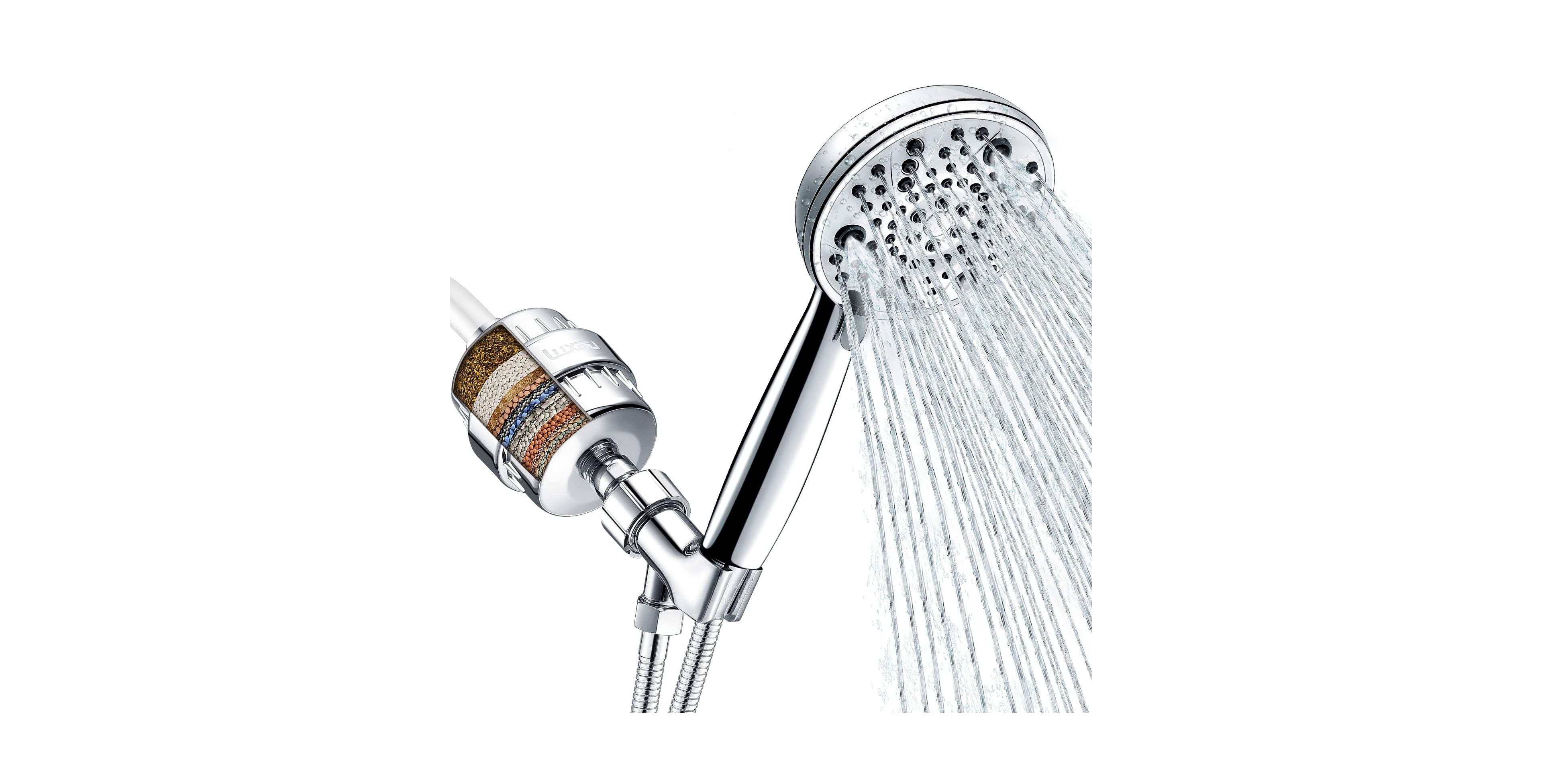 Cyqbd Filtered Handheld Shower Head with Replaceable Cartridge
