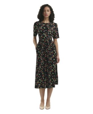Women's Kathryn Floral Midi T-Shirt Dress