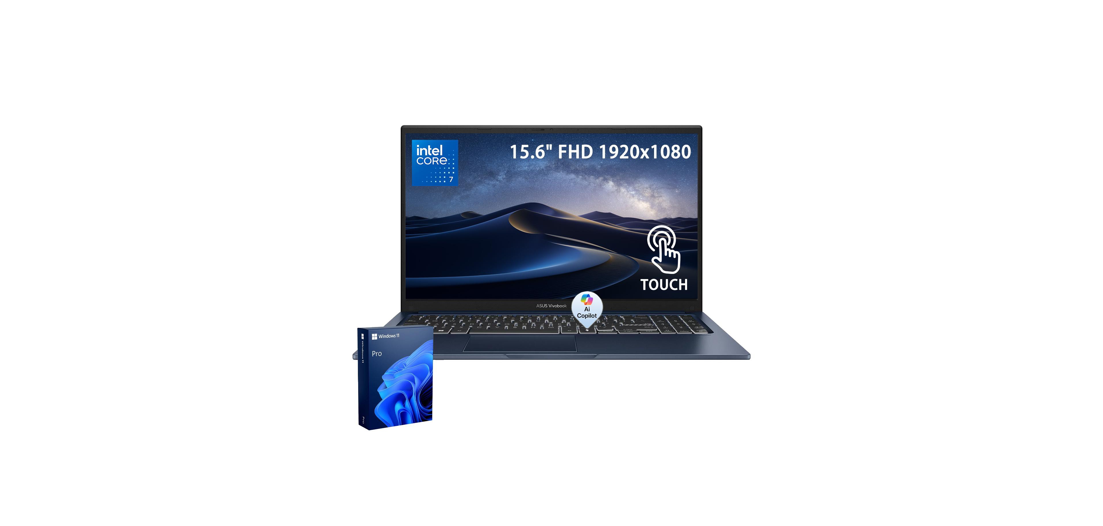 Asus Vivobook 15 15.6" Touchscreen Intel Core 7 350 Laptop