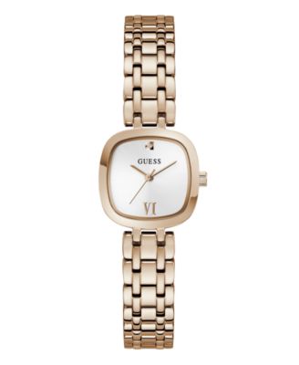 Women's Quartz Rose Gold-Tone Stainless Steel Watch 25mm