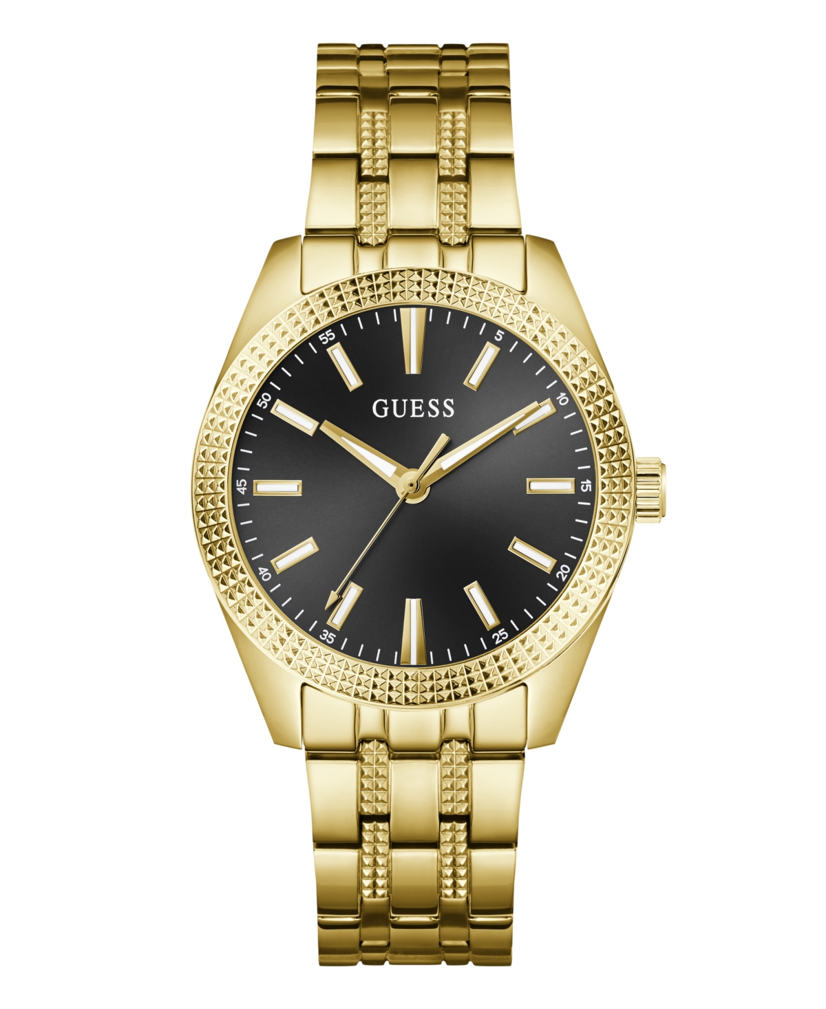 Guess Men's Quartz Gold-Tone Stainless Steel Watch 40mm